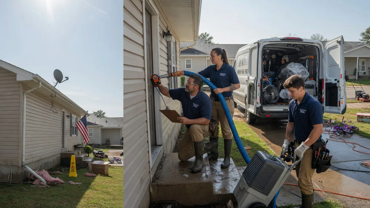Ceiling Water Damage Restoration in Chillicothe, IL near me